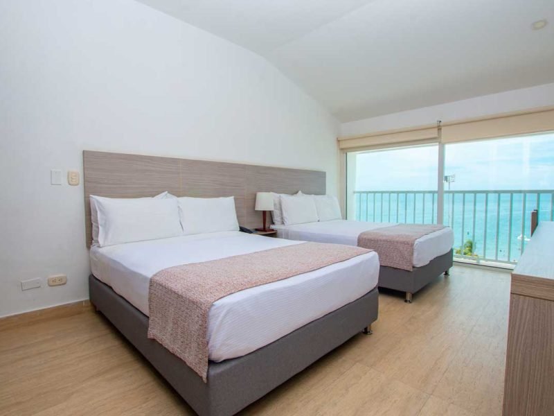 Habitación Deluxe en hotel en Santa Marta