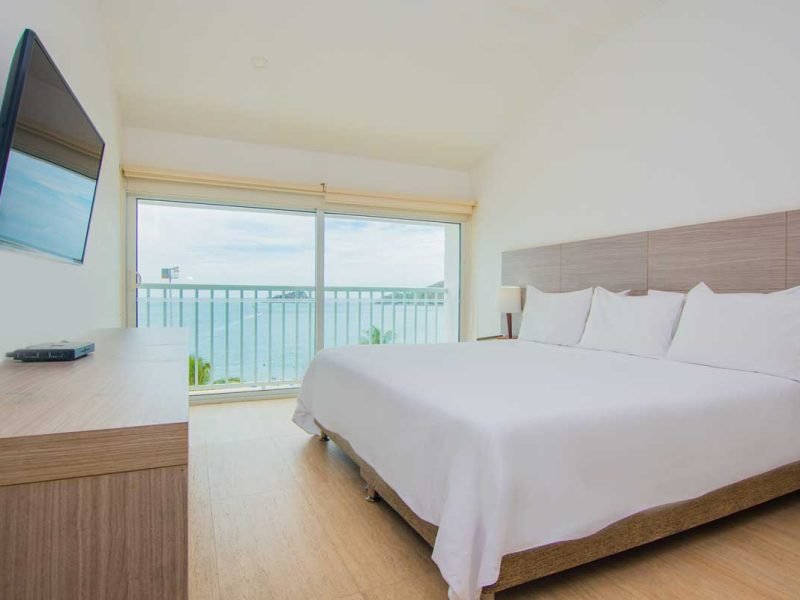Junior Suite en hotel en Santa Marta frente al mar